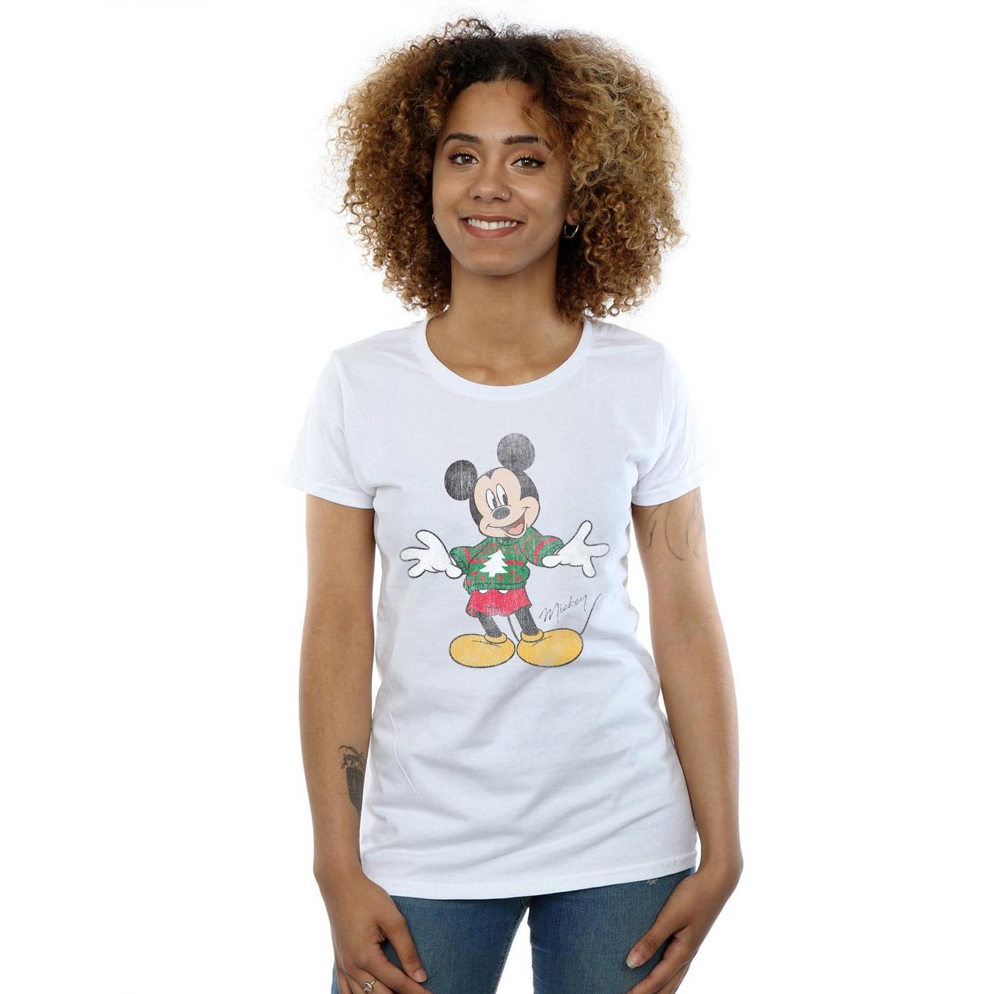 Disney Mickey Mouse Weihnachtspullover T-Shirt