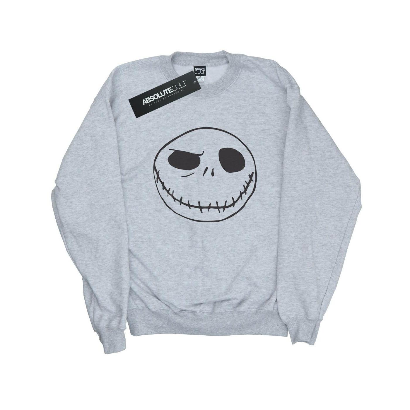 Disney Nightmare Before Christmas Jack's Big Face Sweatshirt