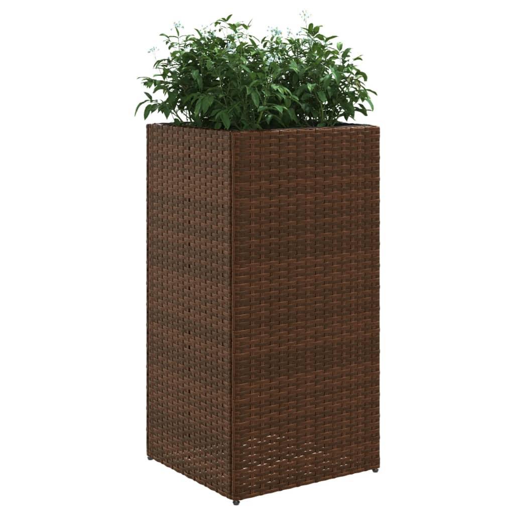 VidaXL Pflanzkübel poly-rattan