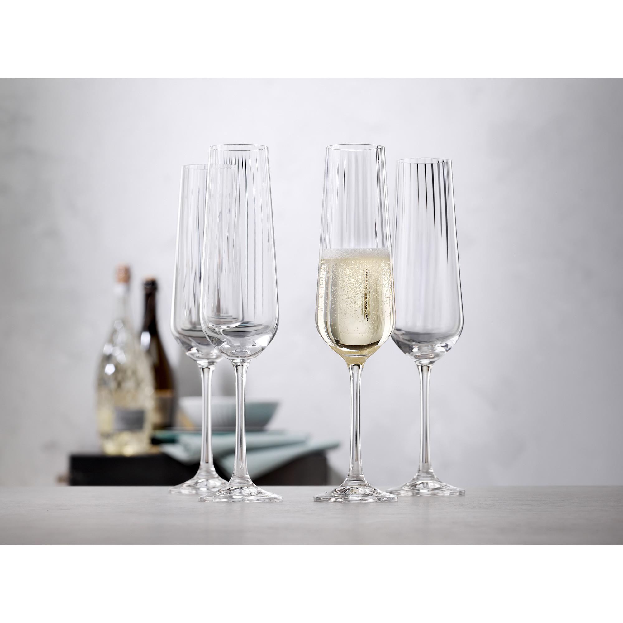 Krautheim & Adelberg Champagnerglas, 4 Stück Sandra