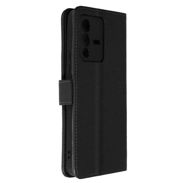 Avizar Kunstlederetui Vivo V23 5G Schwarz