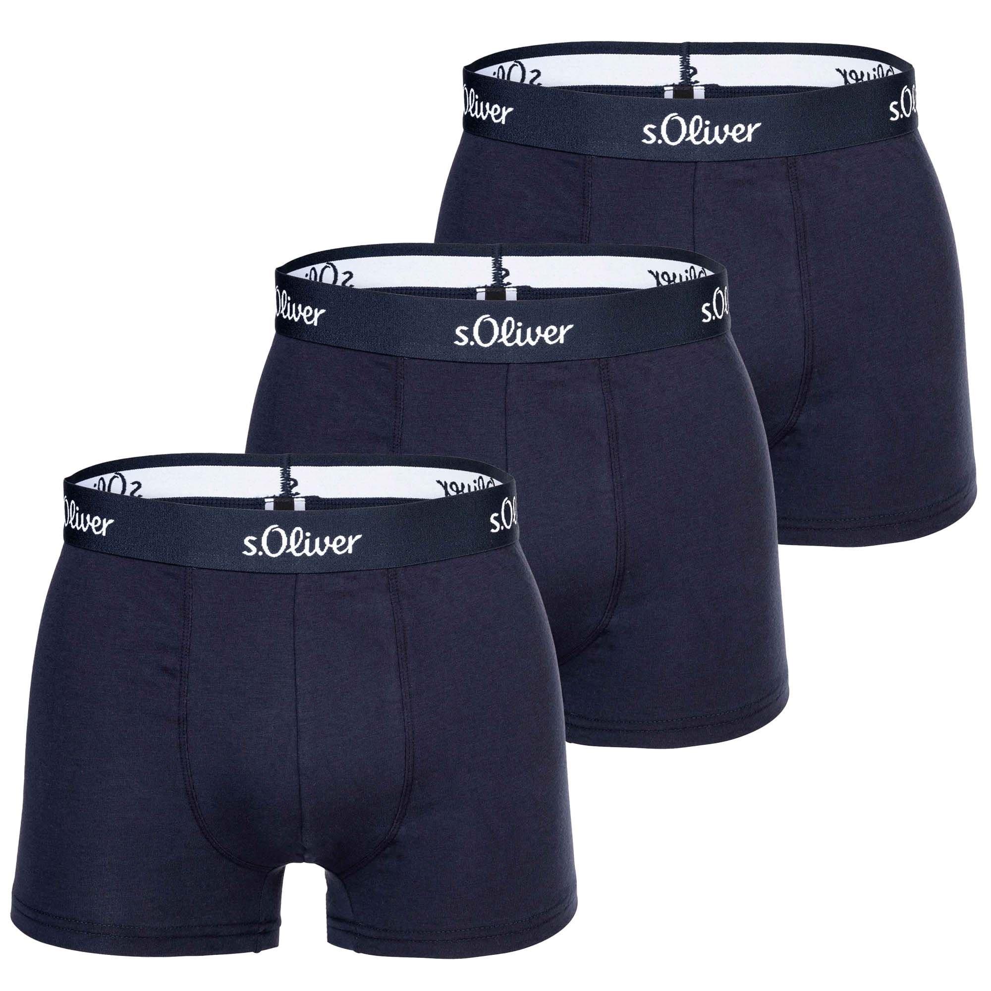 s. Oliver Boxershort 3er Pack Stretch