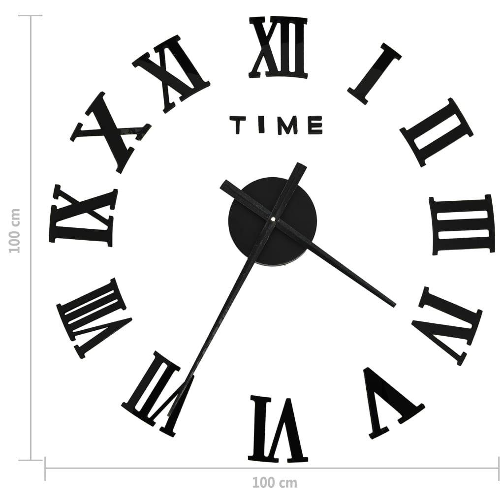 VidaXL Wanduhr acryl
