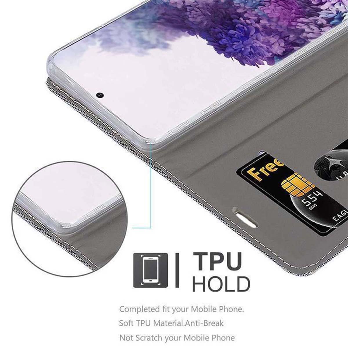 Cadorabo Hülle für Samsung Galaxy S20 Magnetverschluss, Kartenfach