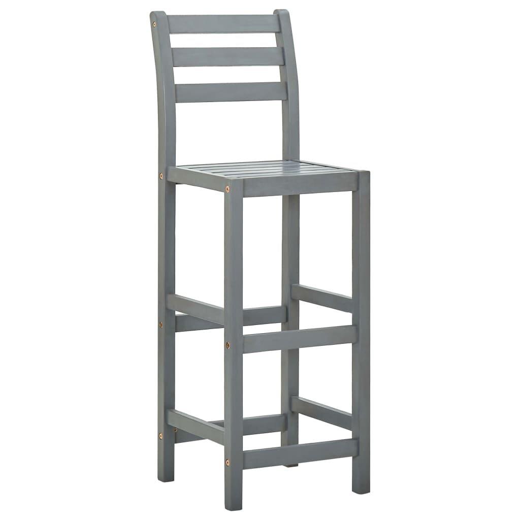 VidaXL Barhocker akazienholz