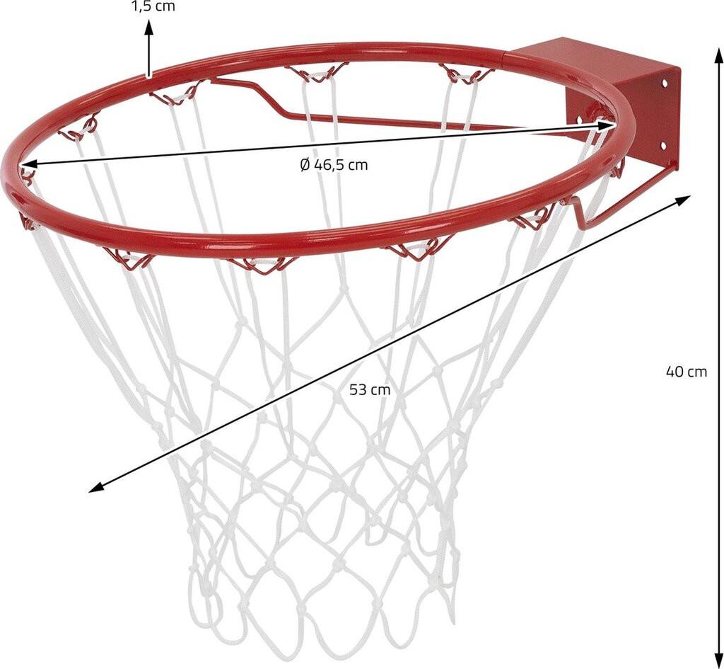 Pure2Improve Basketballkorb-Ring mit Netz