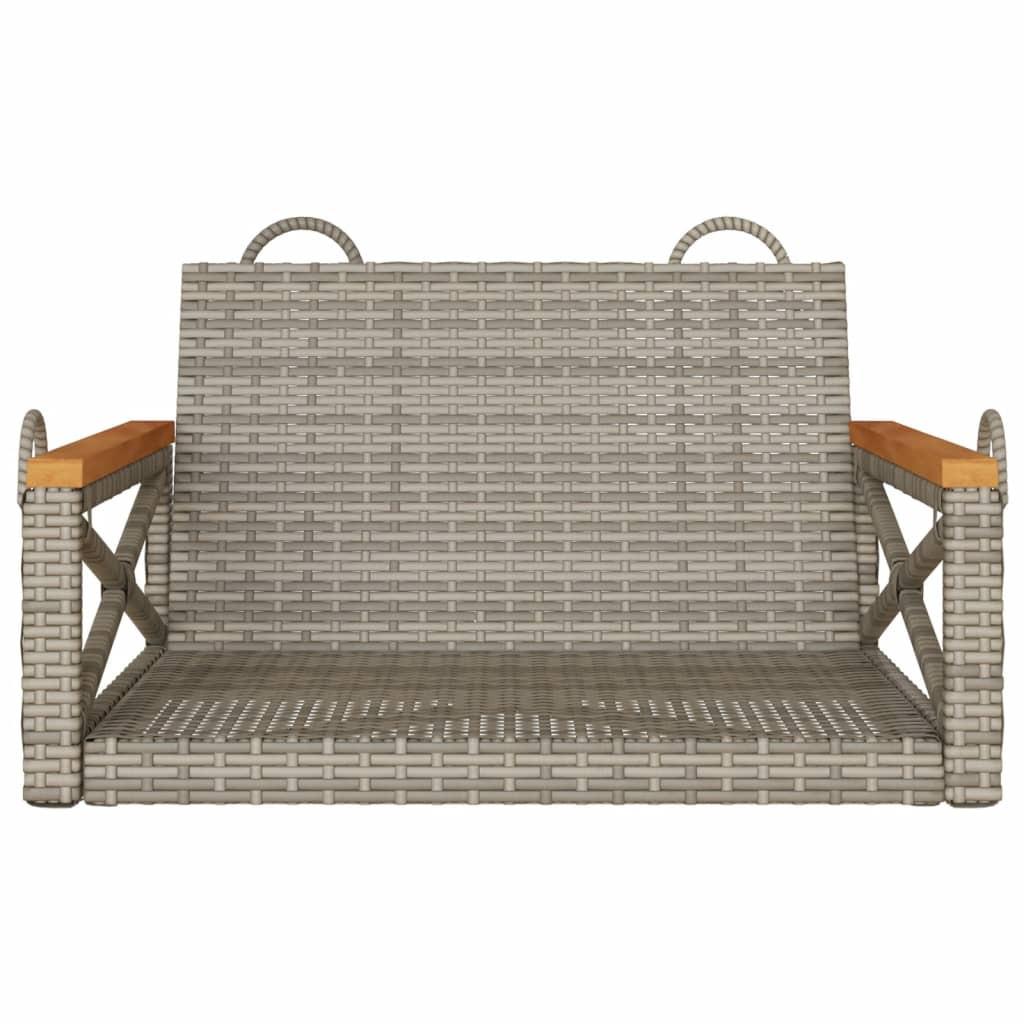 VidaXL Hängebank poly-rattan