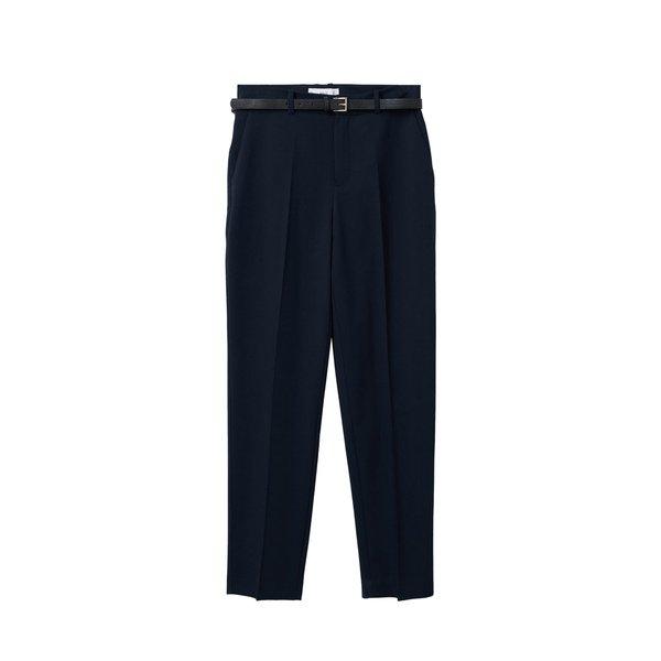 MANGO BOREAL Slim Fit Knöchellange Stoffhose