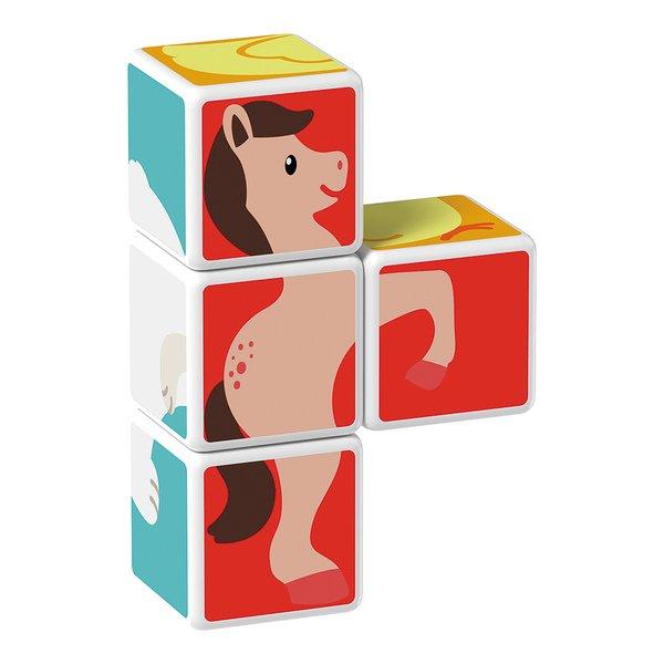 Geomag Magnetic Cubes - Animal Friends