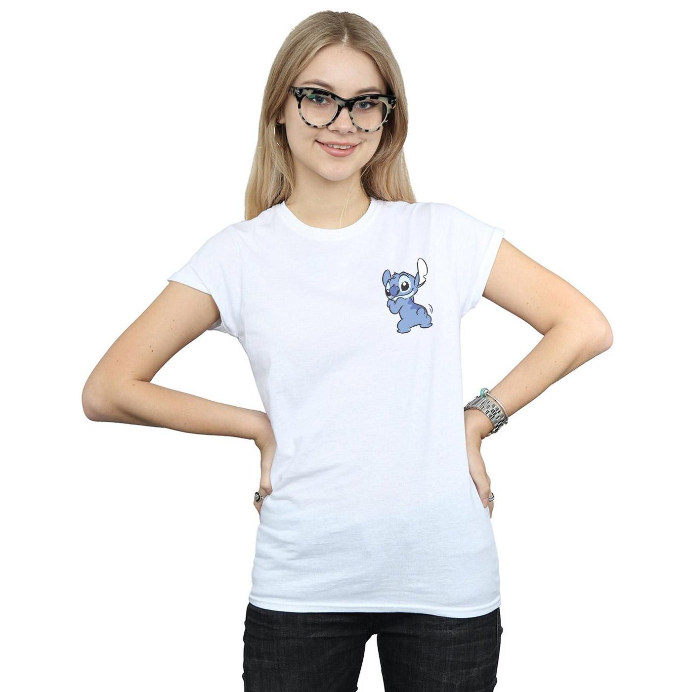 Disney Stitch Pocket Print T-Shirt