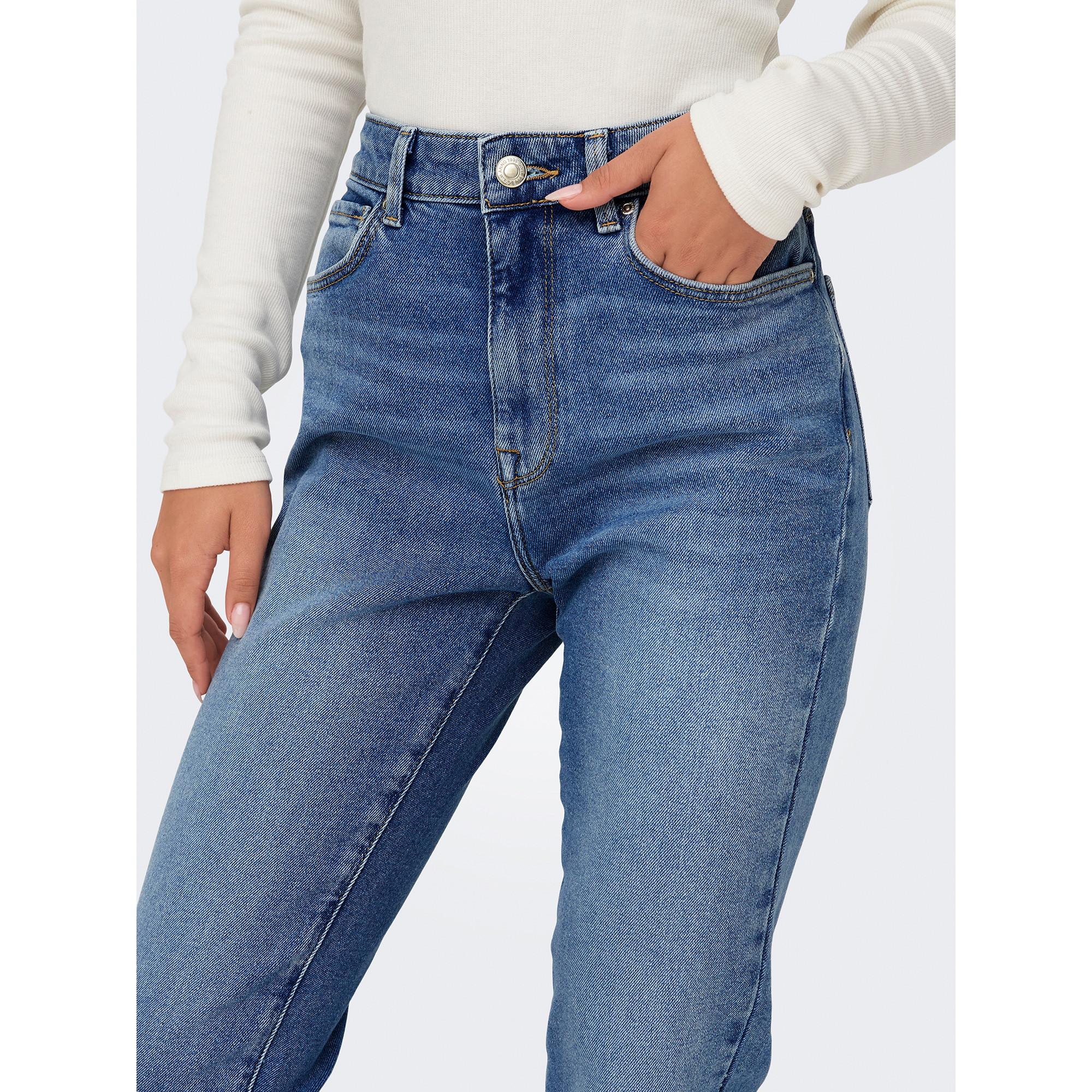 ONLY High Waist Straight Leg Jeans