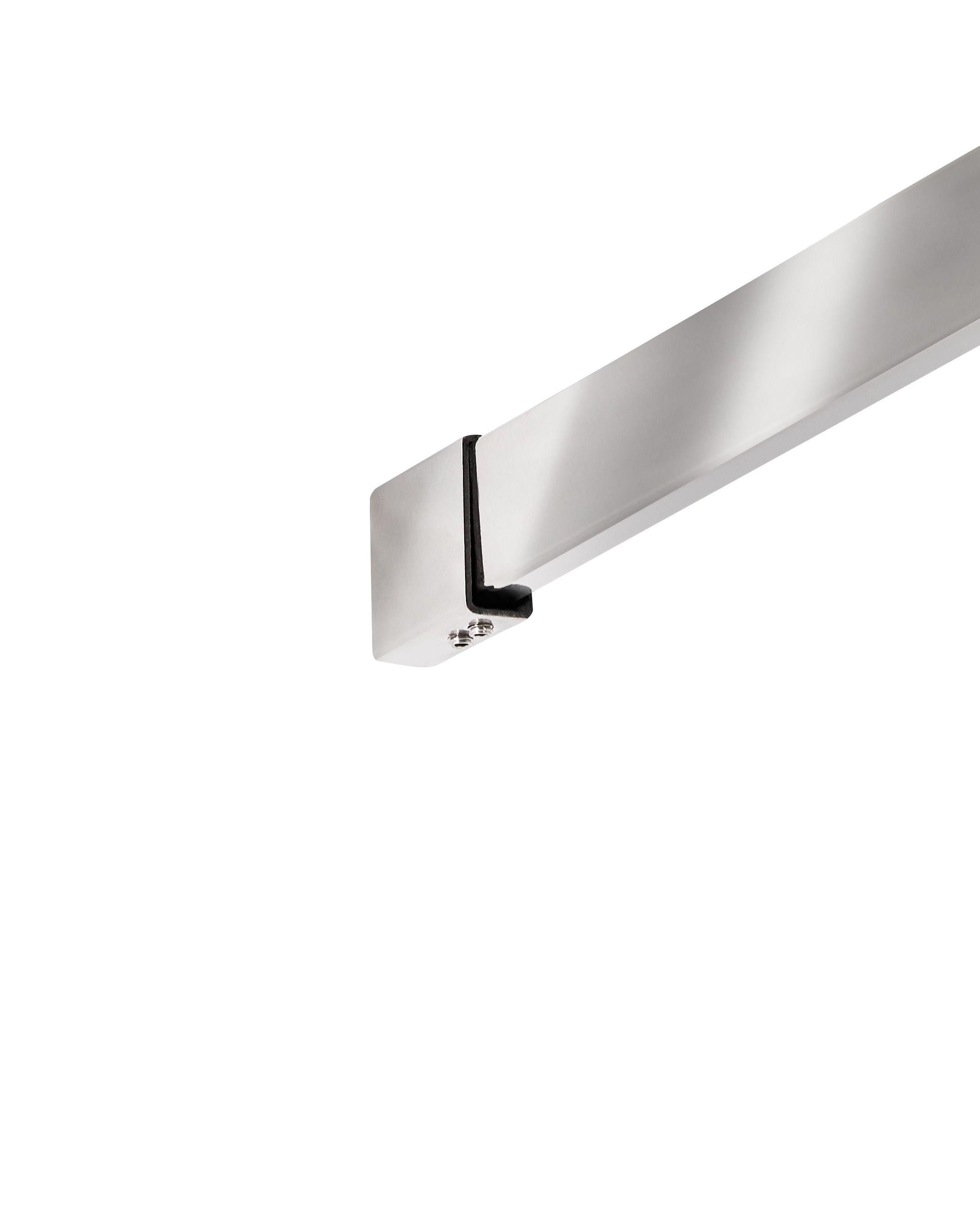Beliani Duschwand aus Sicherheitsglas Modern WASPAM