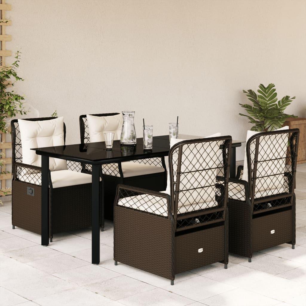 VidaXL Garten essgruppe poly-rattan