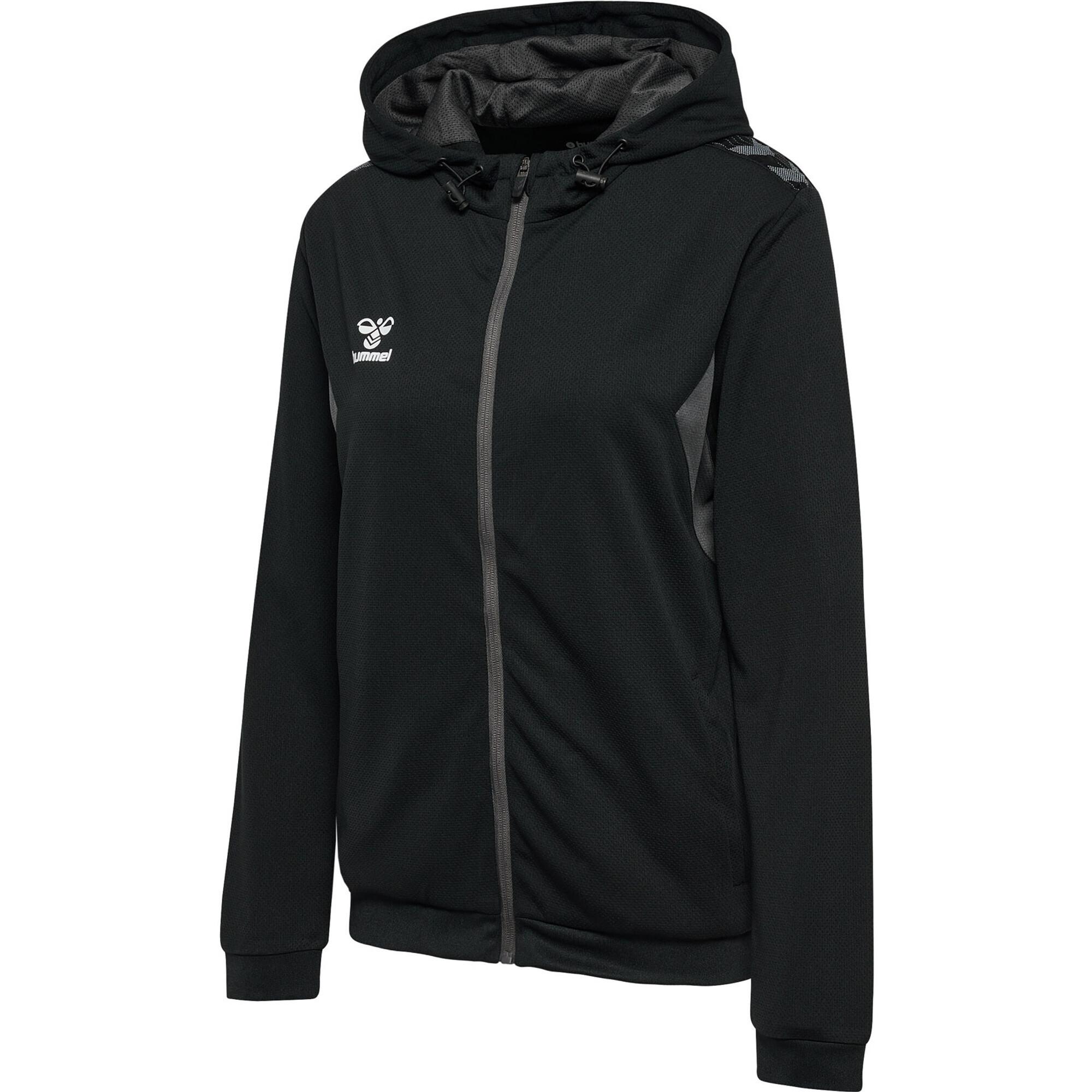 Hummel sweatjacke it reißverschluss und kapuze huel authentic