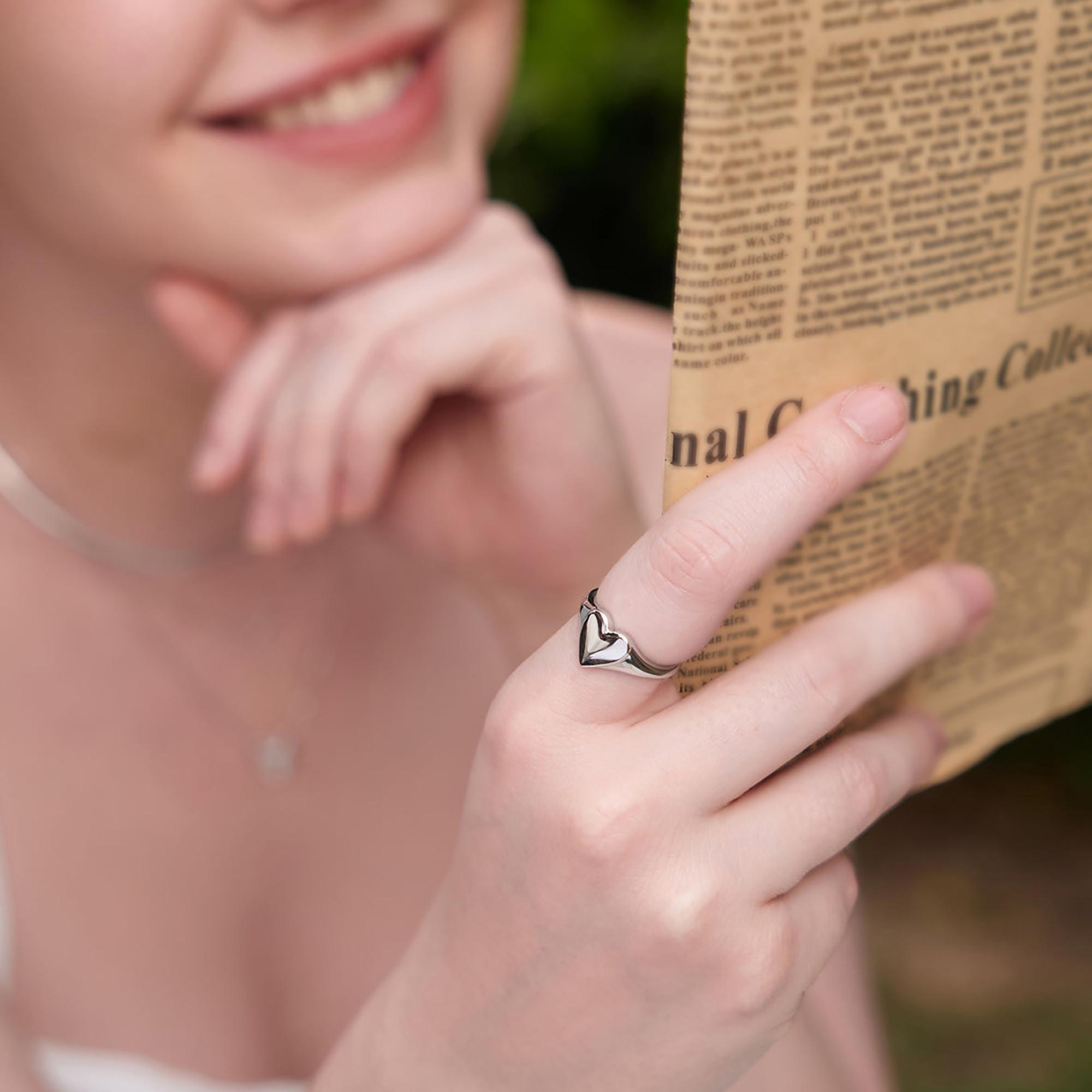 ANIA HAIE Heart Hunter Ring