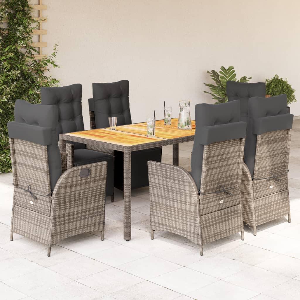VidaXL Garten essgruppe poly-rattan