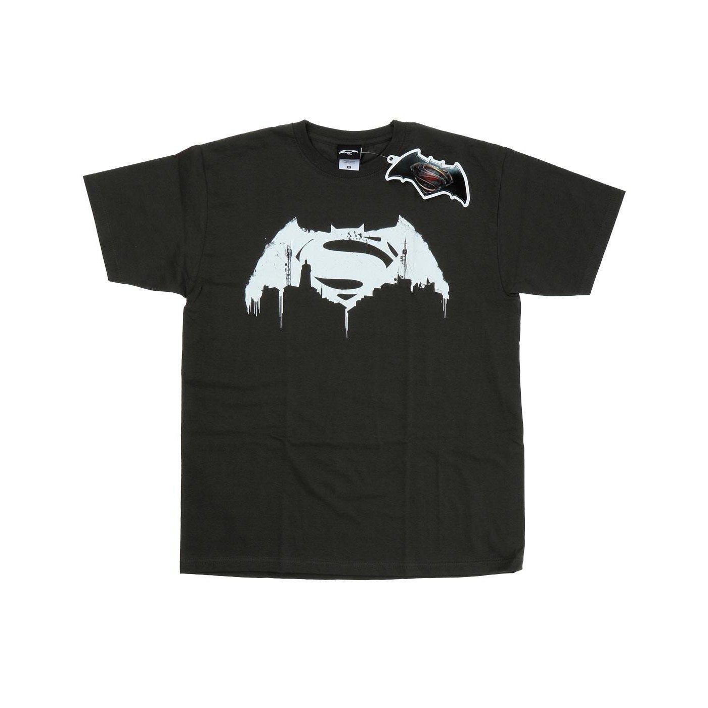 DC COMICS Batman v Superman Dawn of Justice Logo T-Shirt