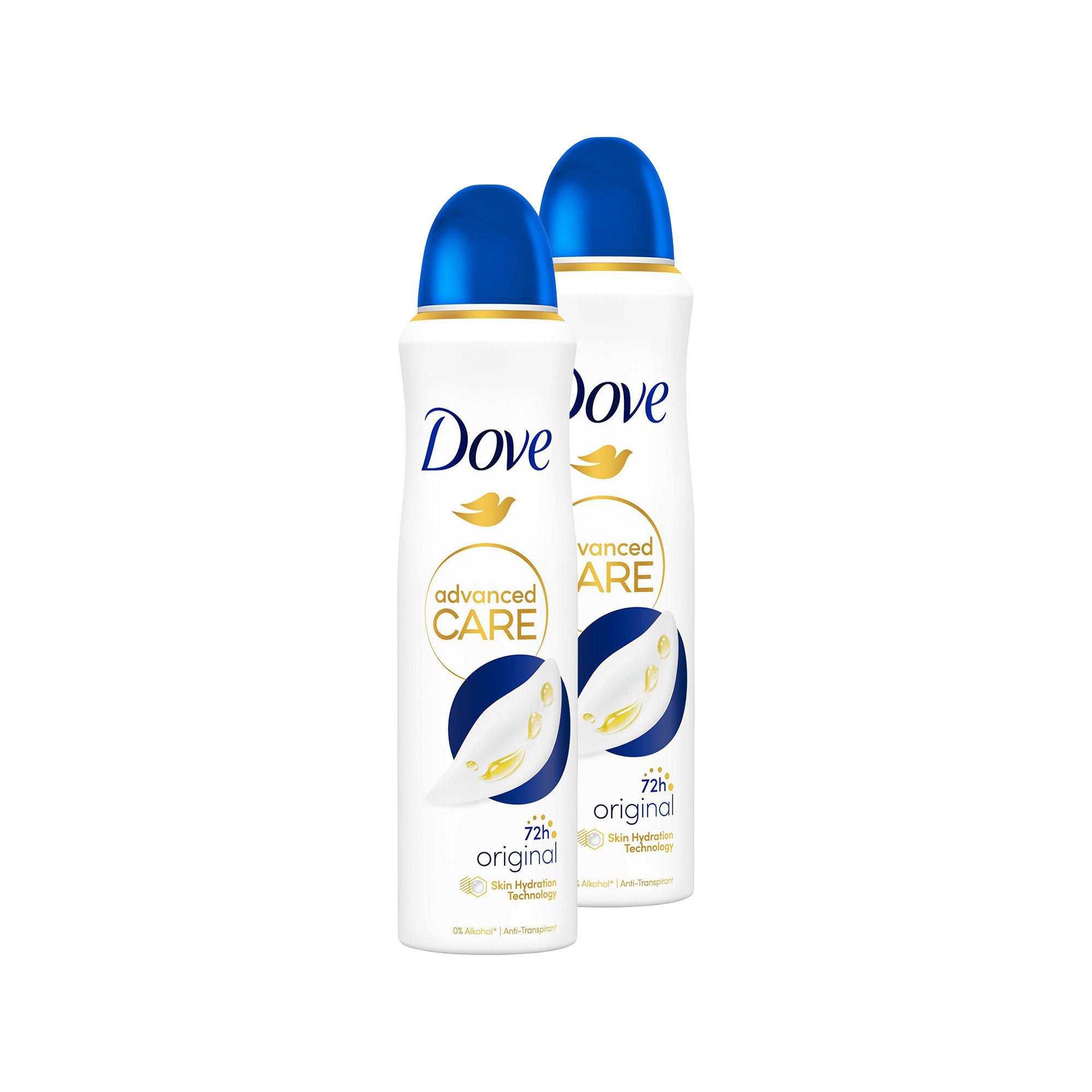 Dove Advanced Care original Anti-Transpirant Deospray DUO
