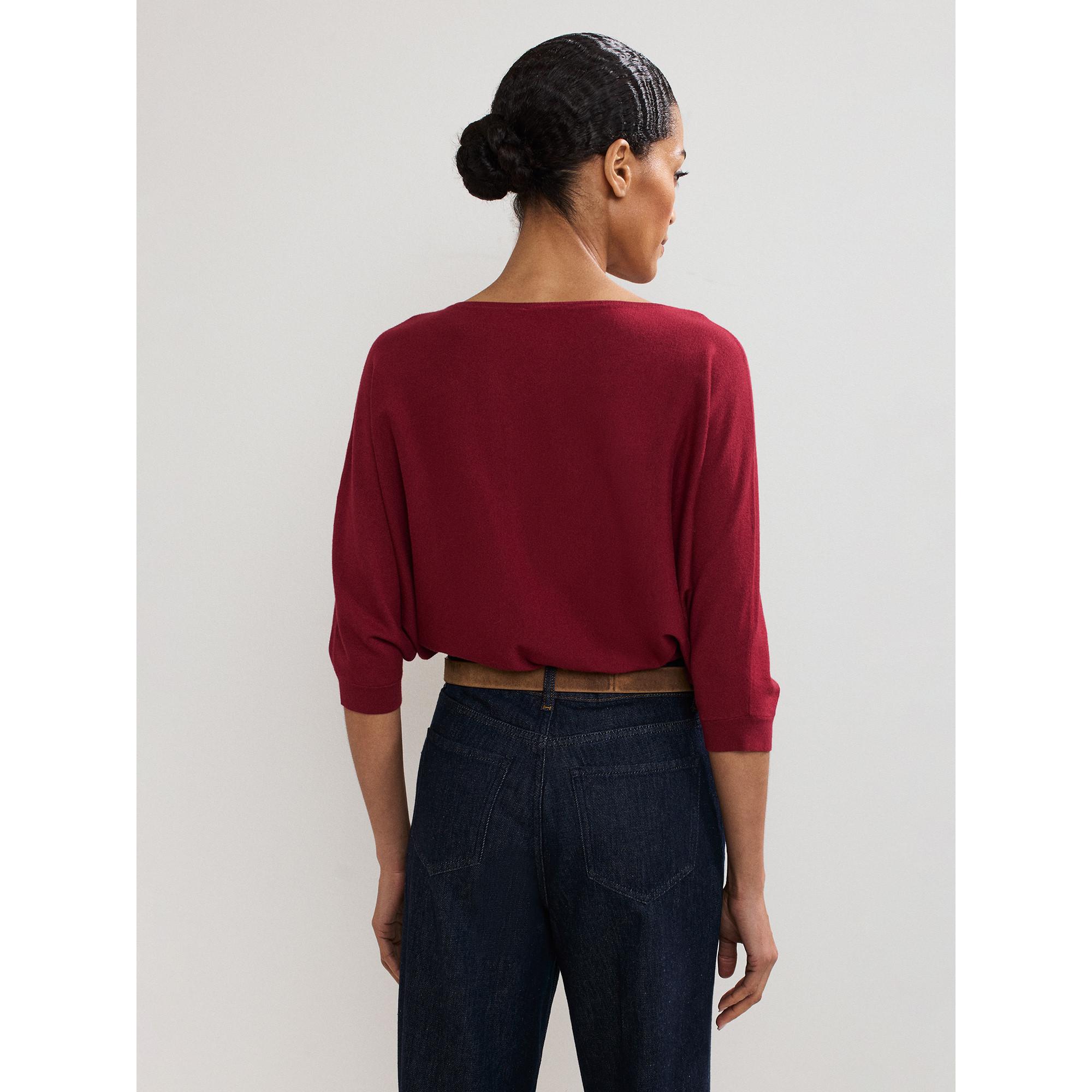 Phase Eight Draped Sleeve Top