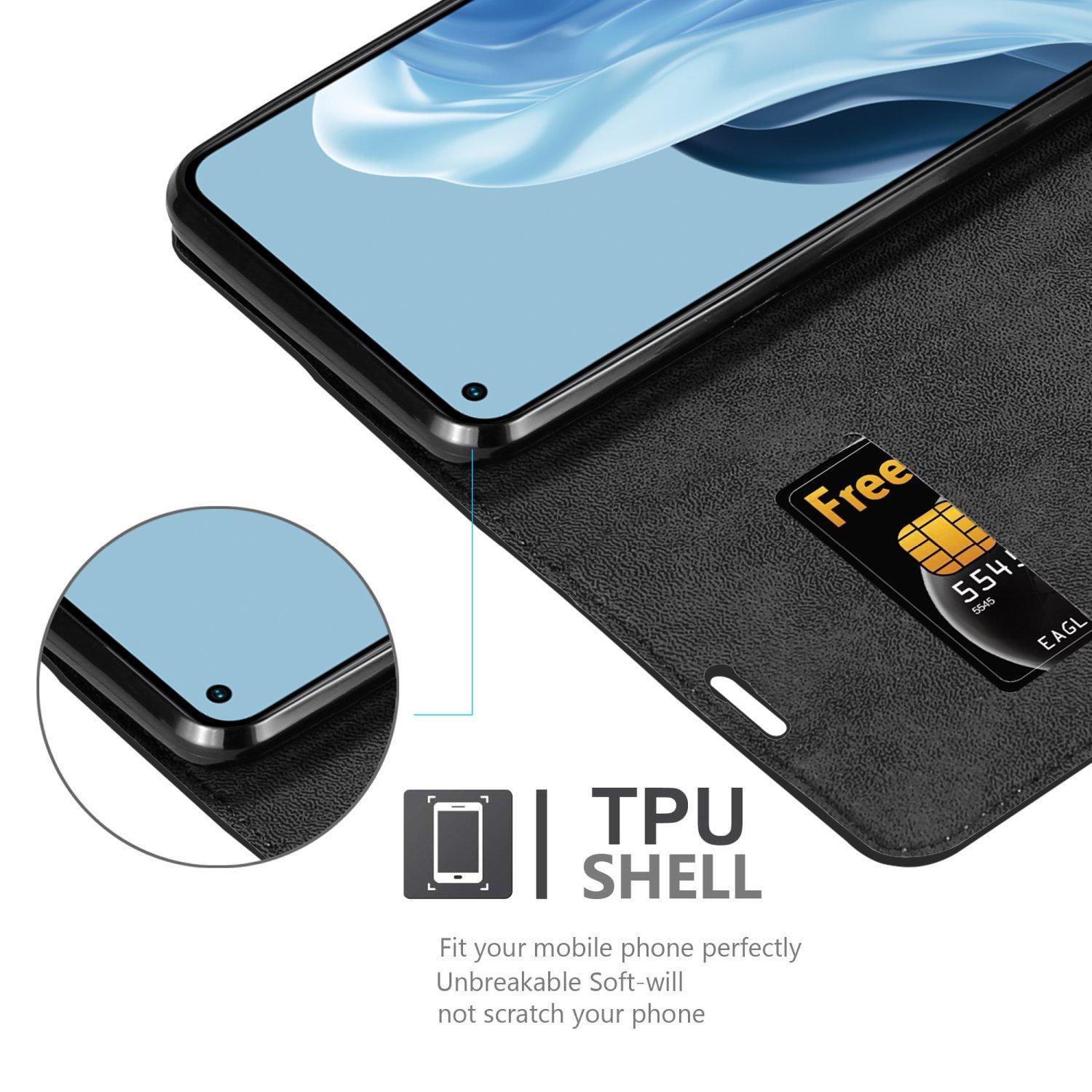 Cadorabo Hülle für Realme 7 5G Magnetverschluss, Kartenfach