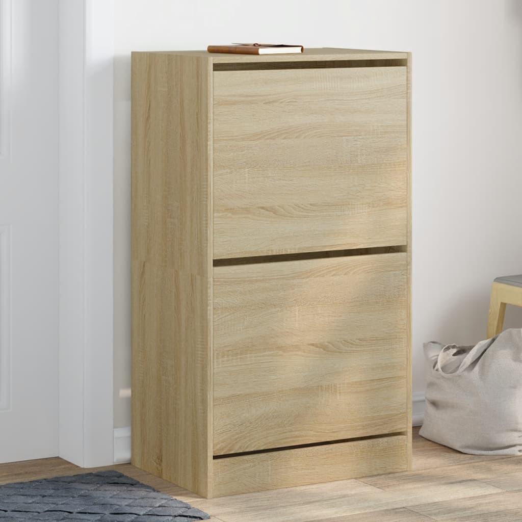 VidaXL Schuhschrank holzwerkstoff