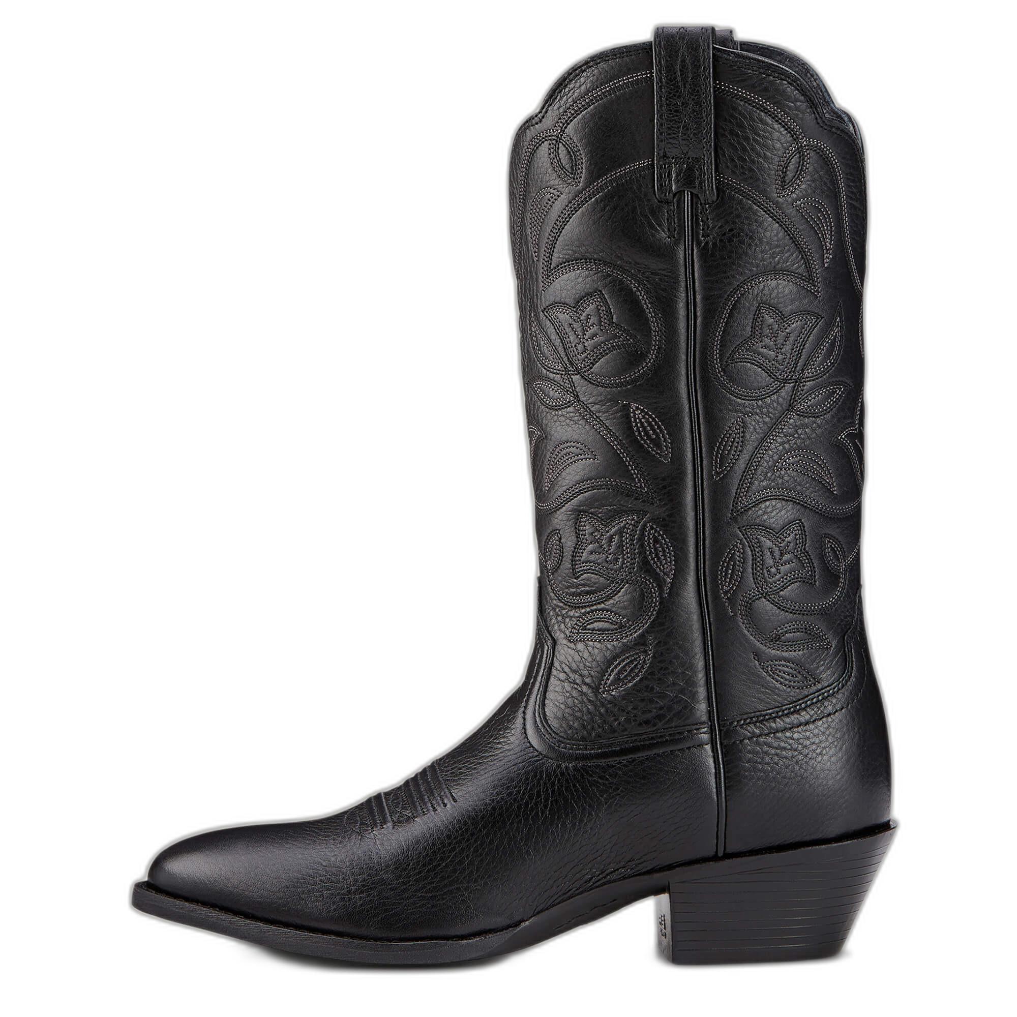 Ariat westernstiefel aus leder heritage r toe