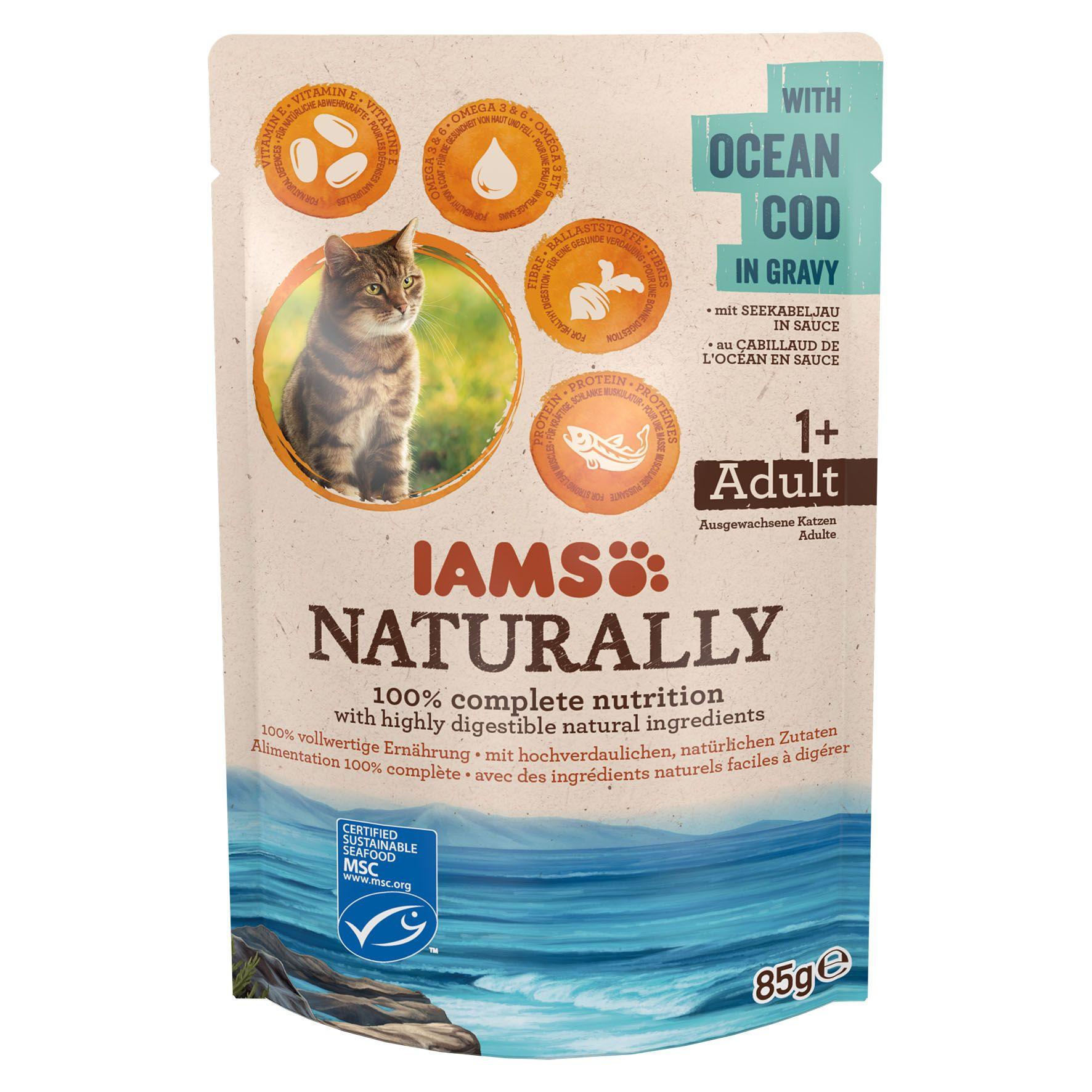 IAMS natürlich Kabeljau - Multipack