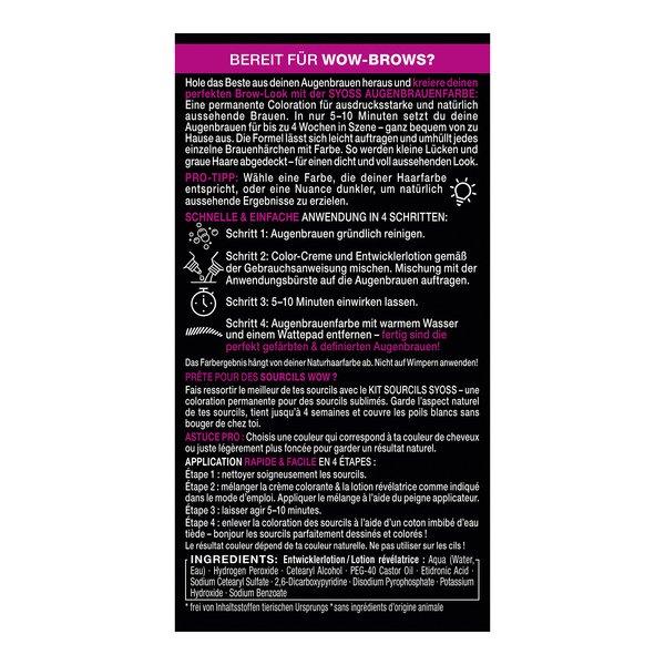 syoss Kit Augenbrauen-Kit