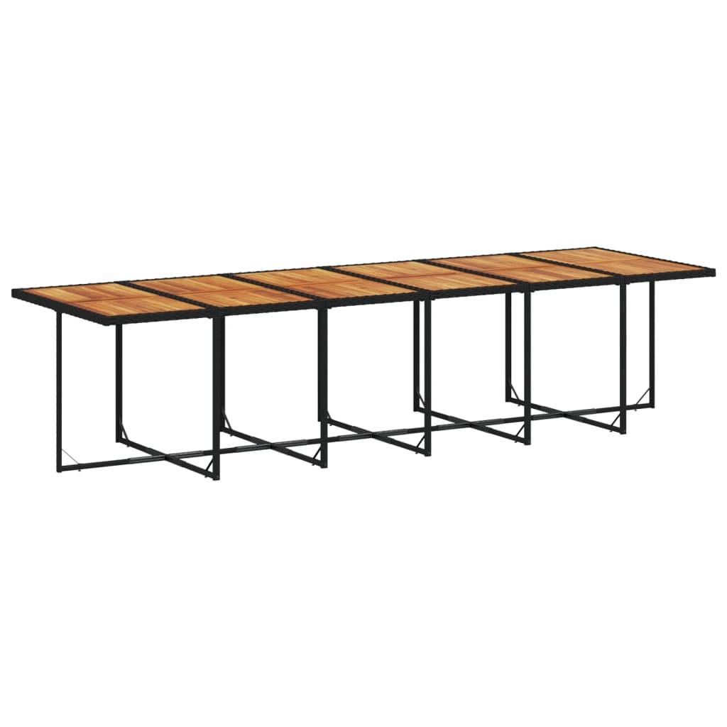 VidaXL Garten essgruppe poly-rattan