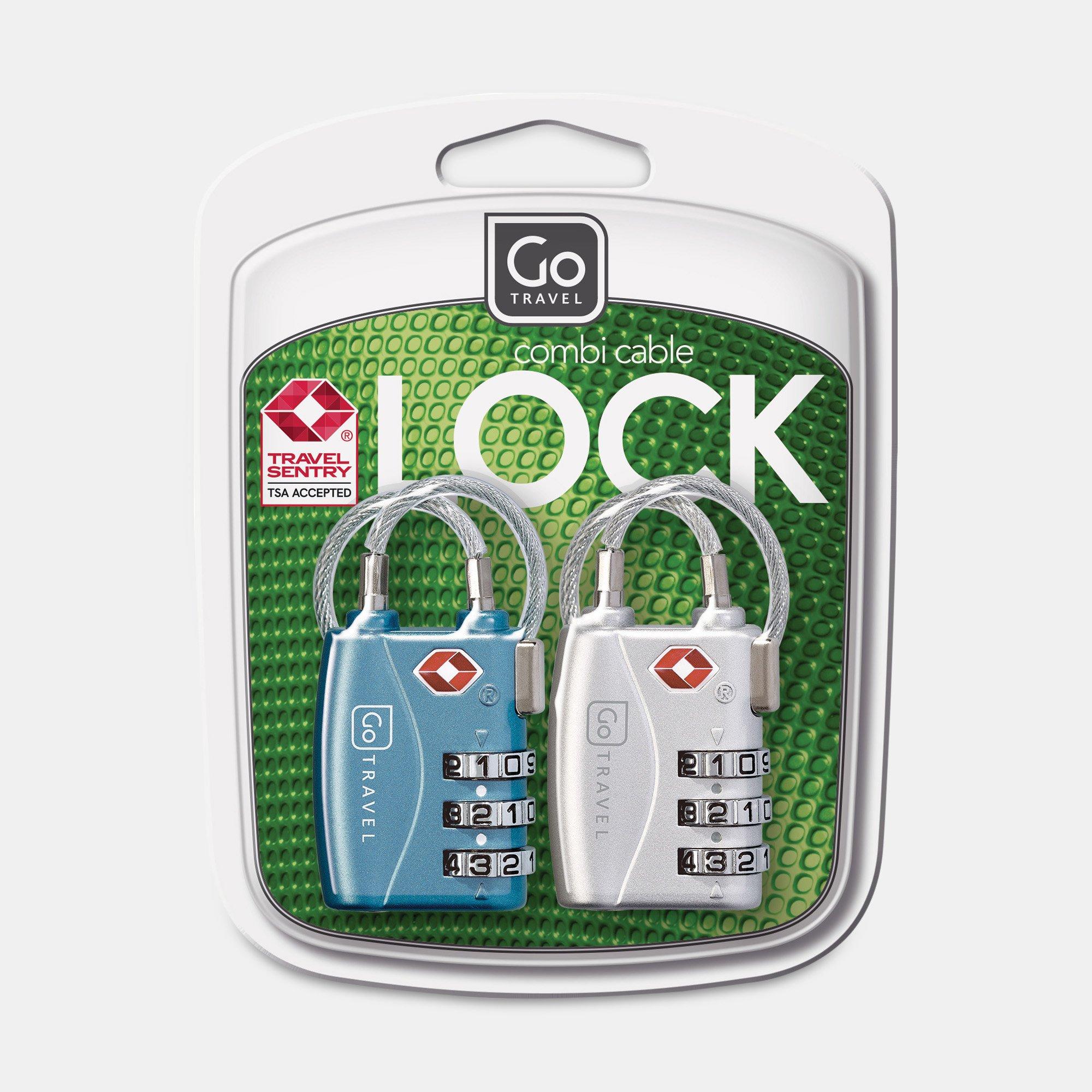 Go Travel Kabelschloss Combi Cable lock with TSA