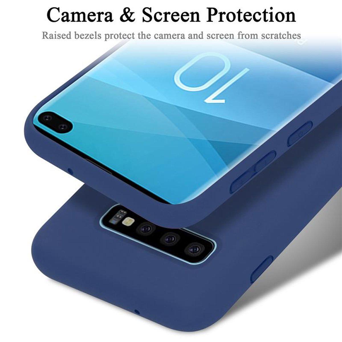Cadorabo Hülle für Samsung Galaxy S10 PLUS TPU Silikon Liquid