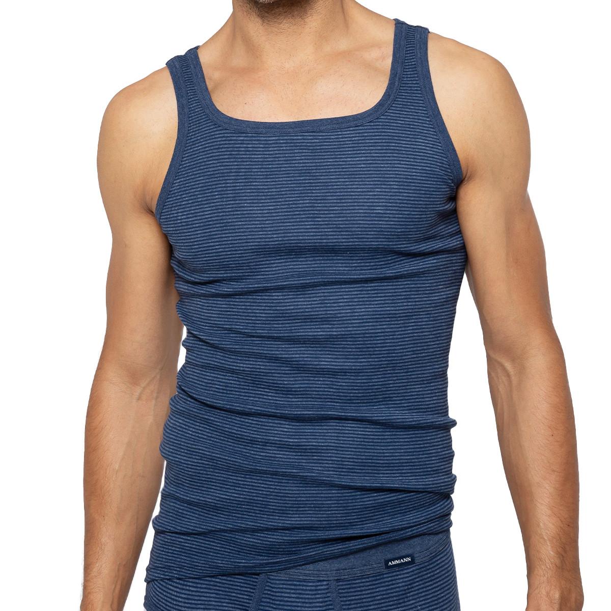Ammann 3er Pack Jeans Feinripp - Unterhemd / Tanktop
