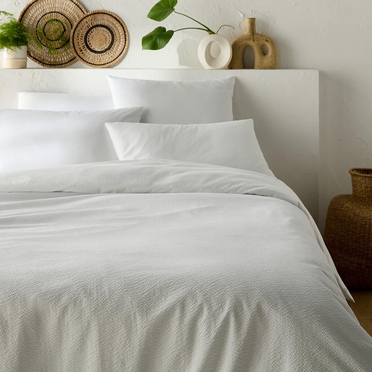 La Redoute Intérieurs Duvetbezug Seersucker aus Baumwolle und gewaschener Baumwolle