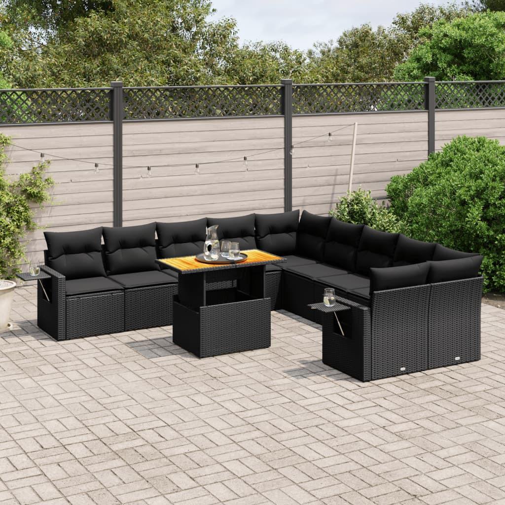 VidaXL Garten sofagarnitur poly-rattan