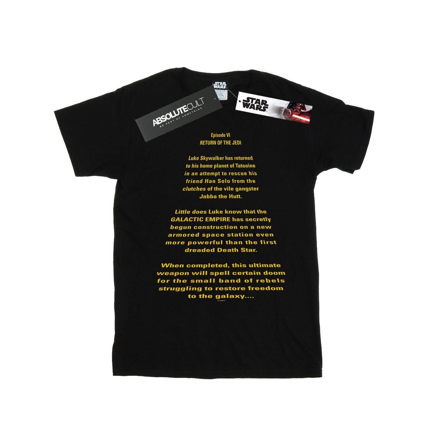 STAR WARS Return Of The Jedi Opening Crawl T-Shirt