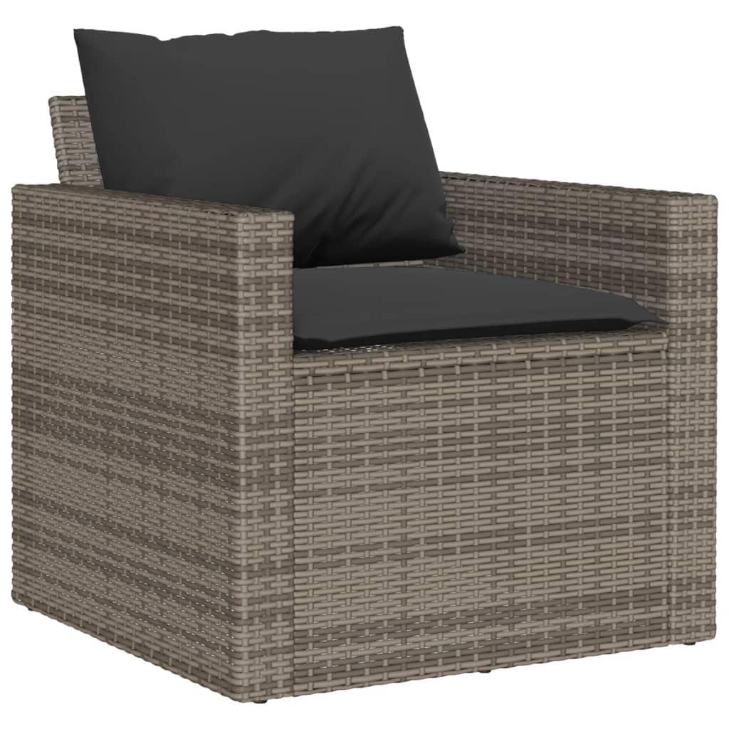 VidaXL Garten sofagarnitur poly-rattan