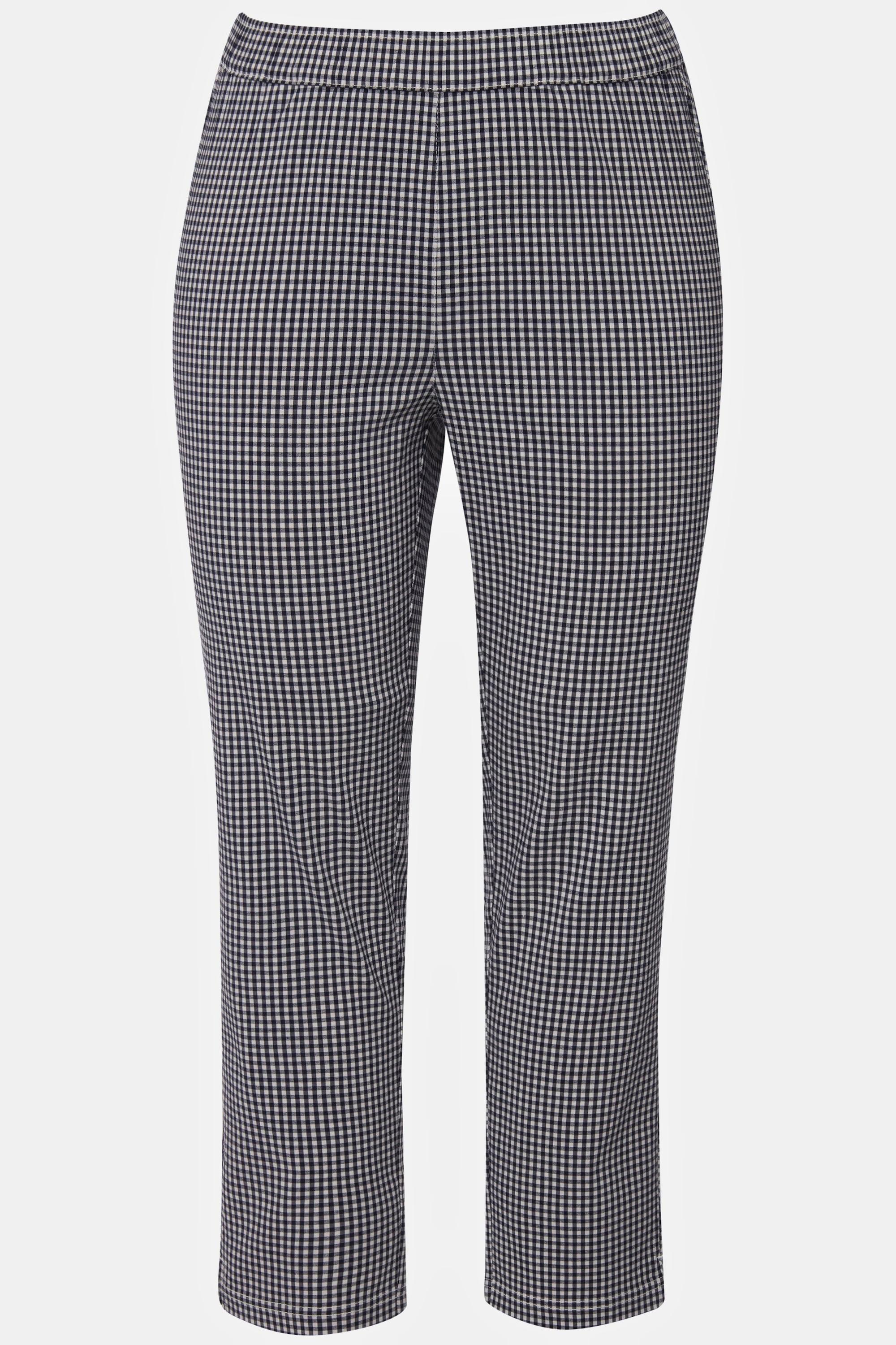 Ulla Popken Sienna 7/8 Bengalinhose Vichykaro