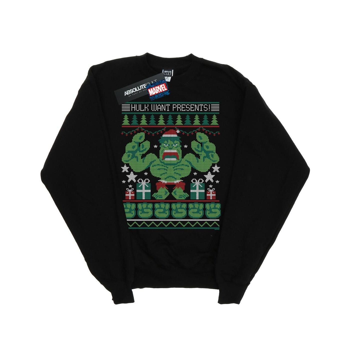 MARVEL Hulk Want Presents Sweatshirt