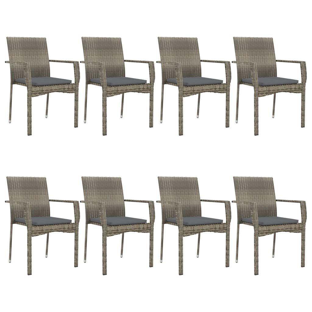 VidaXL Garten essgruppe poly-rattan