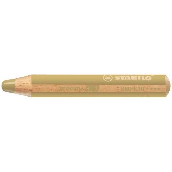 STABILO STABILO Farbstifte Woody 3 in 1 880/810 gold