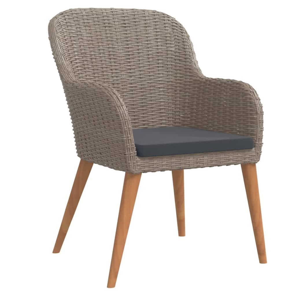 VidaXL Garten essgruppe poly-rattan