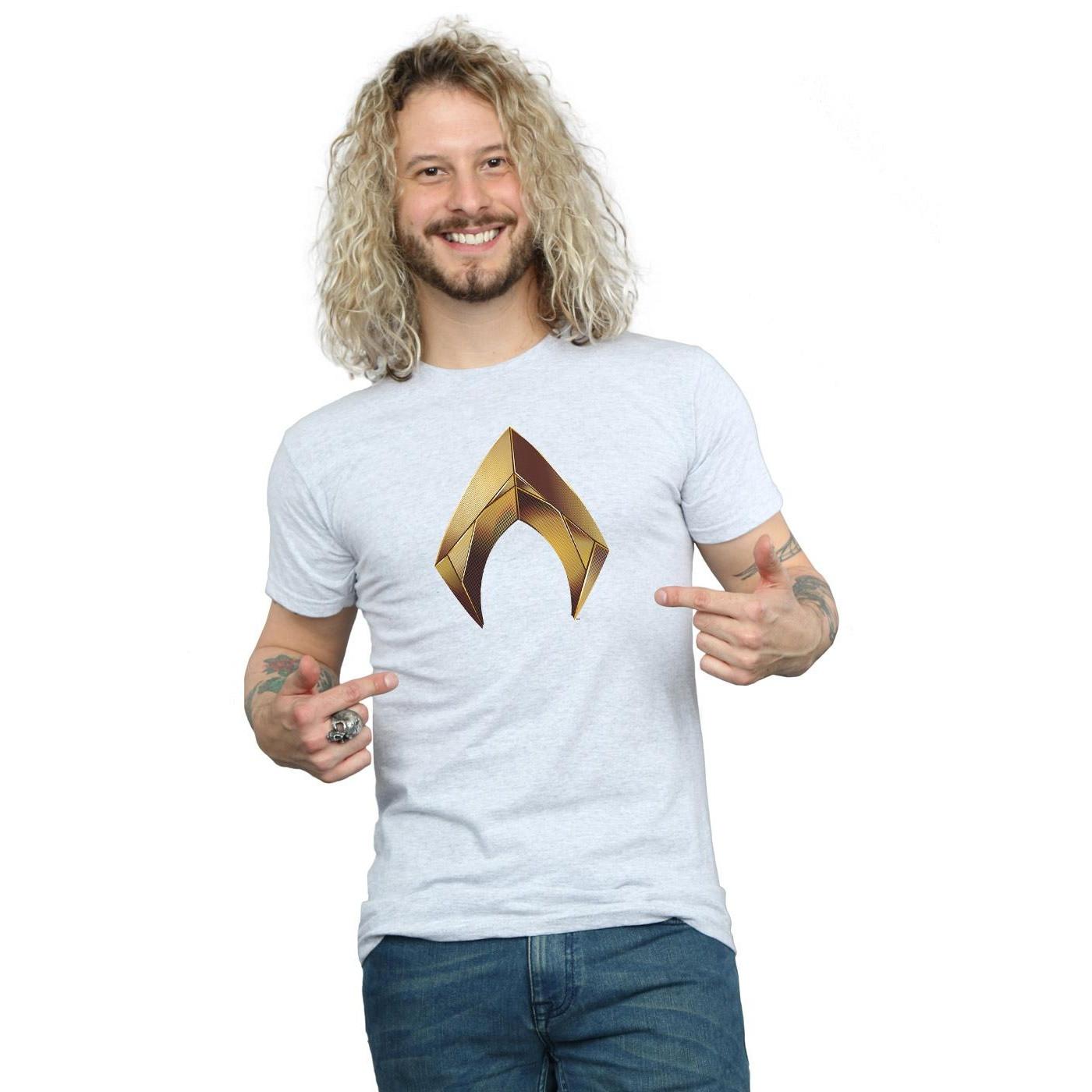 DC COMICS Aquaman Logo T-Shirt