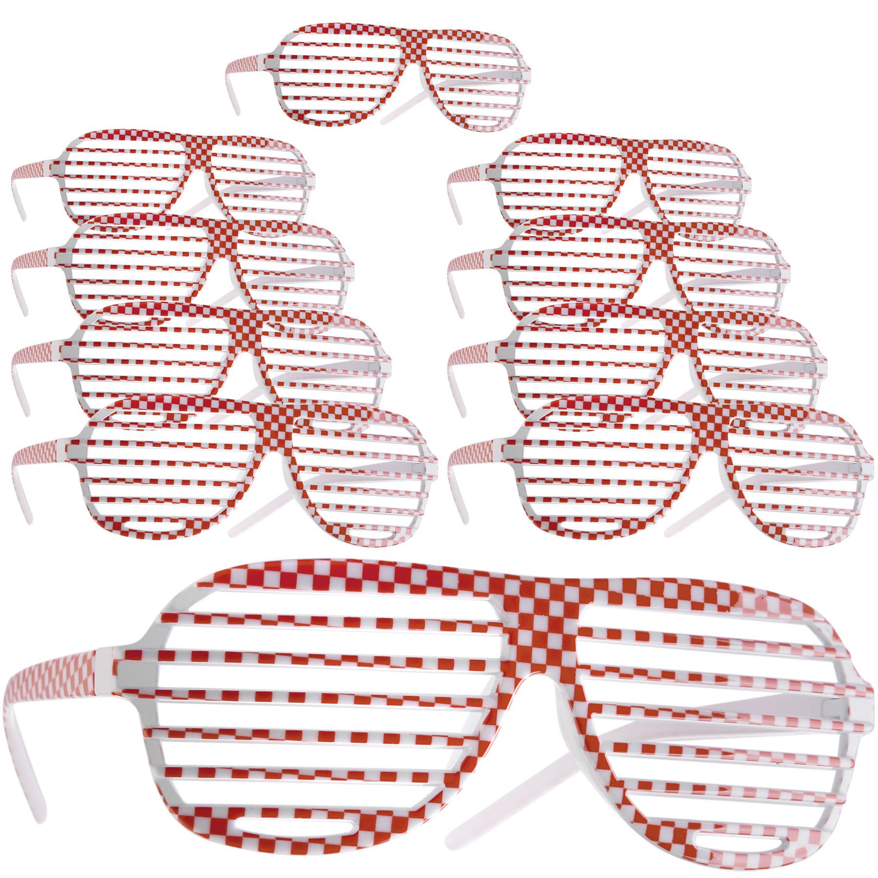 Tectake Party-Gitterbrille