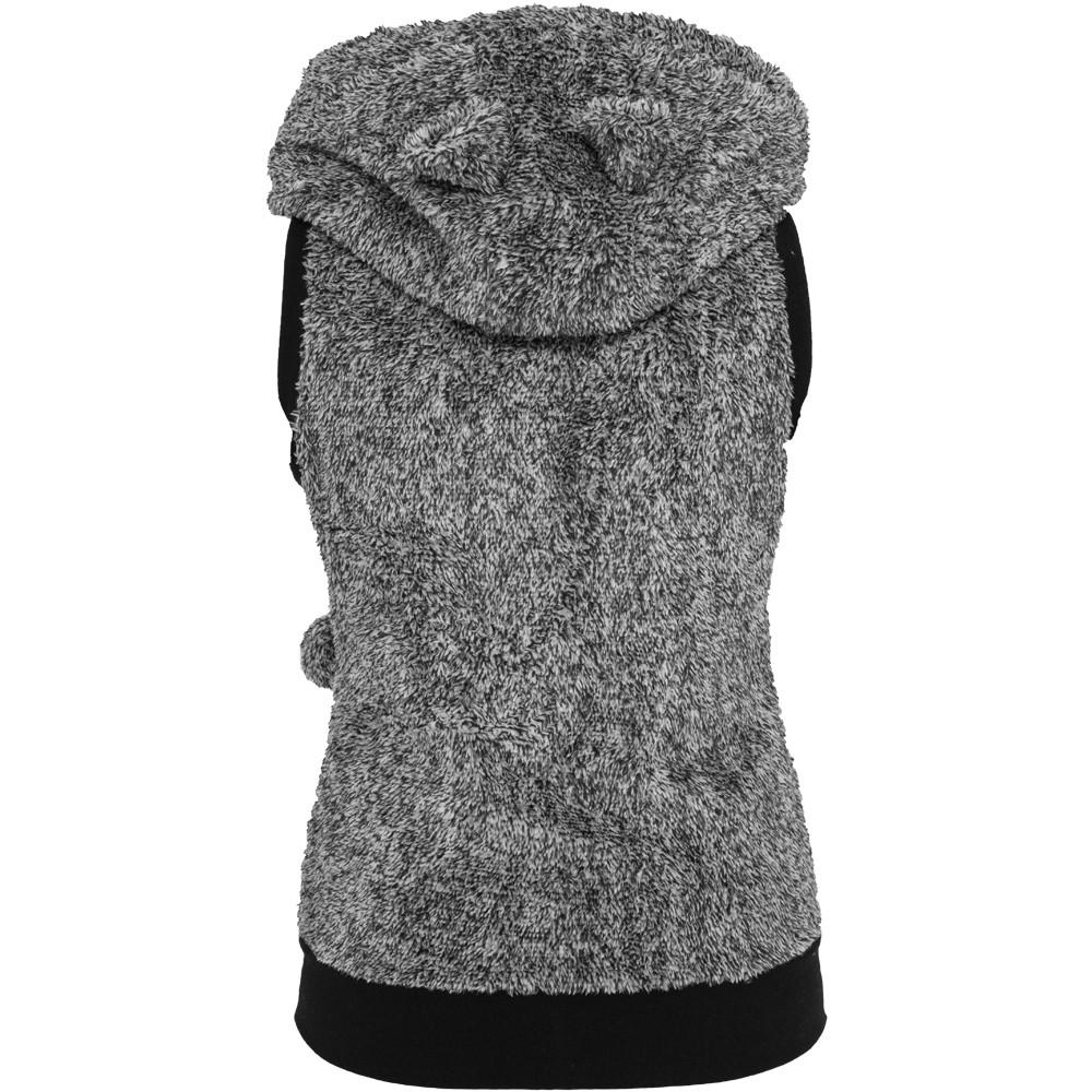 URBAN CLASSICS damenjacke urban claic teddy melange