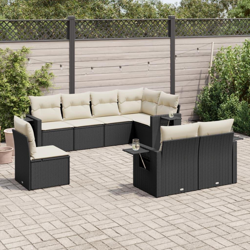 VidaXL Garten sofagarnitur poly-rattan