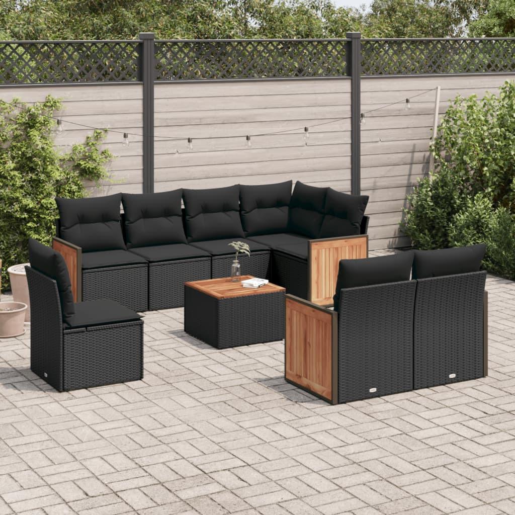 VidaXL Garten sofagarnitur poly-rattan