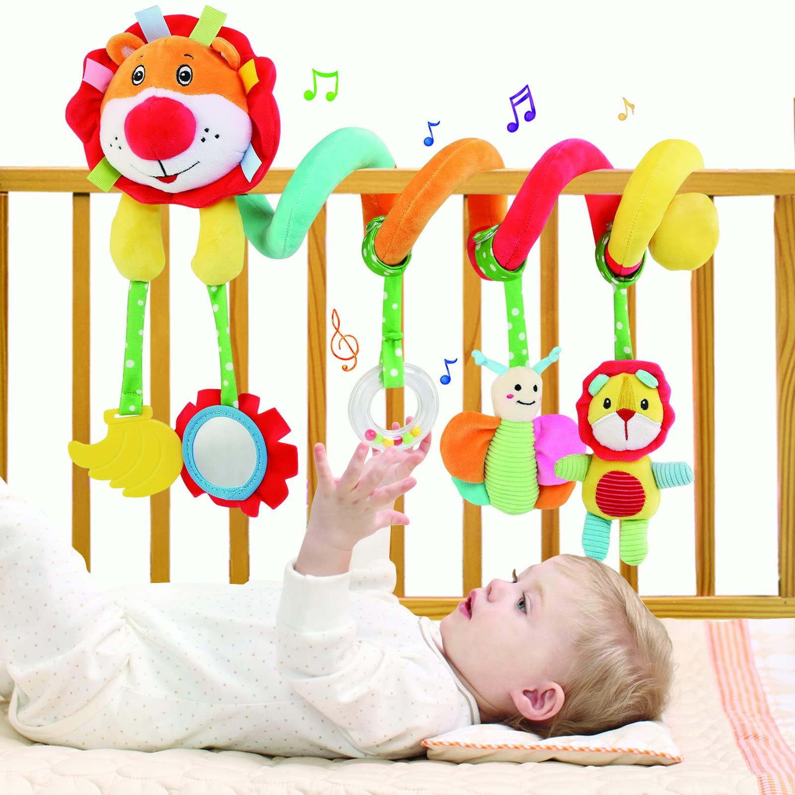 Activity-board Babyspielzeug Kinderwagen Spielzeug, Kuscheltiere Krippenspielzeug Motorikspielzeug zum Aufhängen