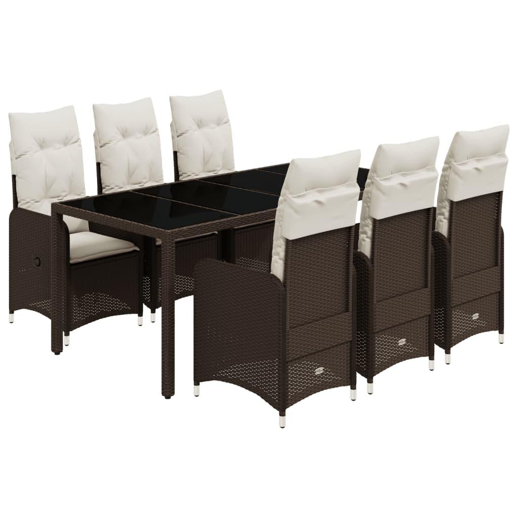 VidaXL Bistro set poly-rattan