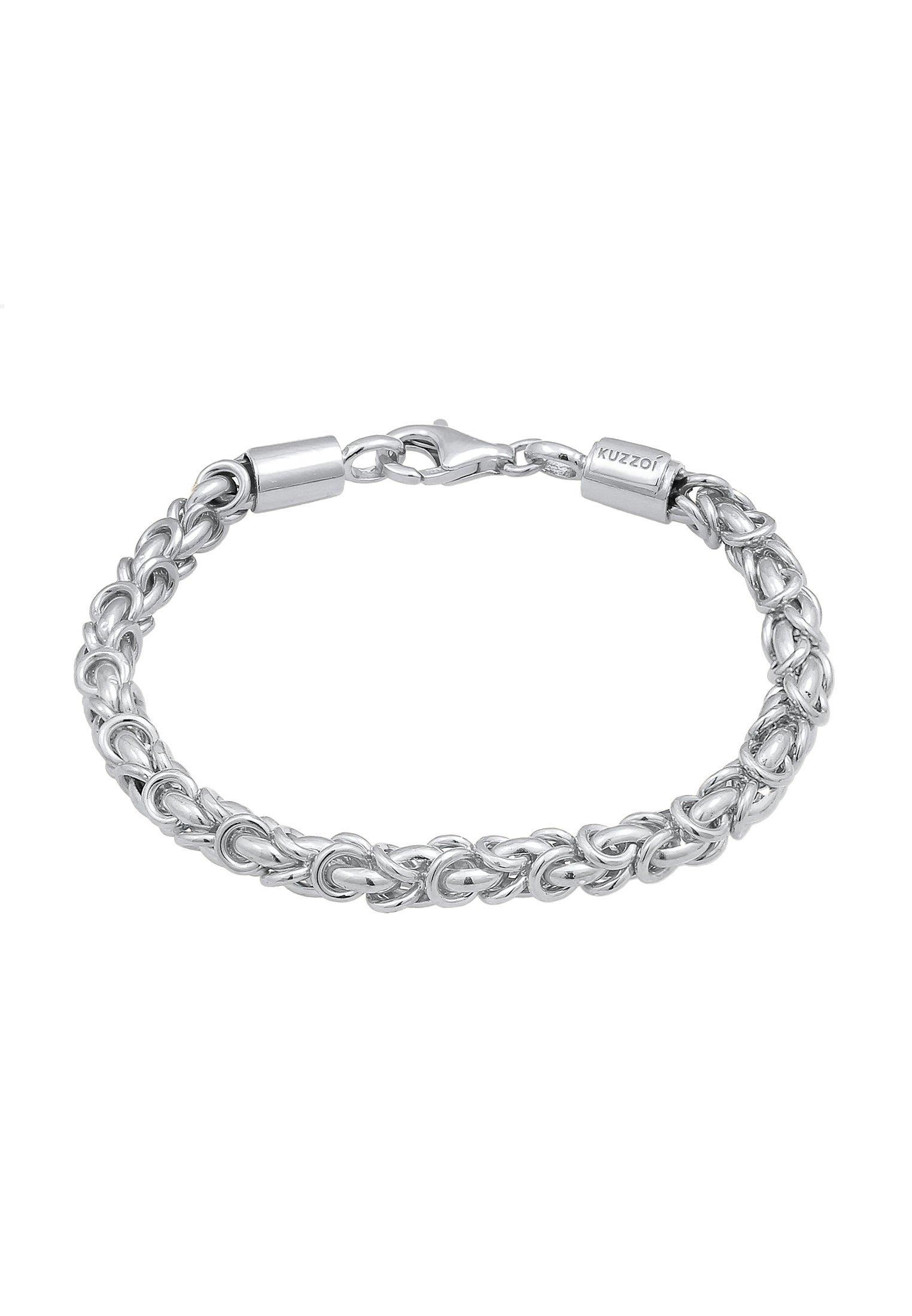 Kuzzoi Armband Königskette Klassik 925 Silber