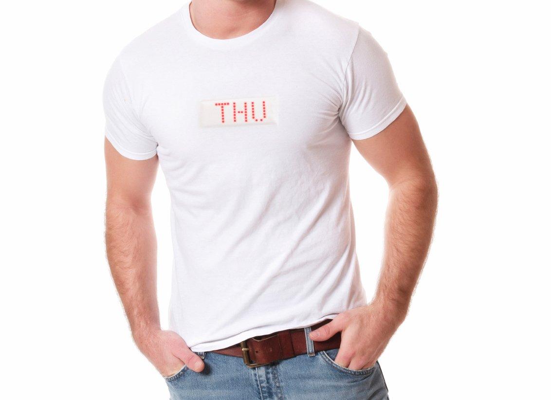 Novelty LED Panel Shirt